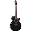 Takamine FPT561C Cutaway Chitarra acustica-elettrica Abete Sapele CTF-2N Nero