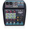 No Console Mixer Audio USB Professionale A 4 Canali con Bluetooth, Capacità di9547