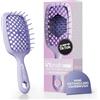 FHI Heat Mini Spazzola Capelli UNbrush, Adatta a Tutti i Tipi di Capelli, Bagnati o Asciutti - Mini Spazzola Districante per Capelli Ventilata con Setole Antistatiche DuoFlex - Lilla