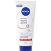 NIVEA Repair & Care Crema Mani 100 ml, Crema mani riparatrice e idratante 72h, Hand cream con Glicerina e Provitamina B5, Sollievo immediato, Assorbimento rapido, Pelle molto secca e screpolata