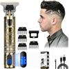 Bamkmbe Tagliacapelli Uomo Professionale, LED Rasoio Elettrico Barba Macchinetta per Capelli Portatile, Impermeabile IPX7 Versatilit Tagliacapelli Professionale, 4 Testine (1.5-4mm) Trimmer (Haidao)