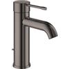 GROHE Essence Rubinetto Miscelatore Monocomando per Lavabo, taglia S, finitura EasyClean, Grigio Antracite, 23589A01