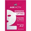 Matt, AGEACTIV Intensive Lifting, Maschera Viso e Collo in Tessuto 100% Naturale e Biodegradabile, con Siero di Vipera 3-Alpha Plus, Riduce le Rughe, Rimodella i Contorni del Viso, Senza Profumo, 20ml