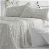 Burrito Blanco | Set di lenzuola | Letto da 90 cm (+misure disponibili) | Poliestere 50% cotone 50% | Design 531 | Colore giada (90 x 190/200 cm)