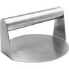 Nerthus FIH 1481 pressa per piastra acciaio inox ideale per smash burger carne e griglia