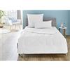 IRISETTE Badenia Bettcomfort Irisette 03633040140 Piumone singolo in lana di cammello 135x200 cm colore: Bianco