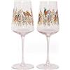 Portmeirion Spode SM79412-XD Sara Miller, calici da vino Chelsea London, trasparenti, confezione da 2