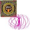 Mozi Glozi Flow Ring Geometrico - Bracciale Magico Facile da Usare - Magic Ring 3D, Gioco per ADHD per Bambini e Adulti (Rosa)