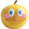 Junjie Pink Apple Squishy - Palla antistress realistica a forma di arachidi, giocattolo divertente e morbido, per alleviare lo stress e aumentare la concentrazione (C)