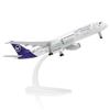 QIYUMOKE 1/300 Boeing 787 Modello Aereo in Metallo pressofuso per Lufthansa 787 con Cavalletto, Modello Aereo in Lega, Esposizione, Modellino da Collezione Regalo