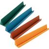 NiToy 4 supporti per domino in silicone per adulti, 25,4 x 3 x 3 cm, 3 opzioni di inclinazione, antiscivolo, per serate multiplayer in famiglia, compatibili con domino doppio a sei (domino non incluso
