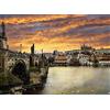 YU GONG FANG Puzzle da 3000 pezzi Puzzle Praga Ponte Carlo Puzzle Giocattolo in legno Regalo Decorazioni per la casa