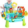Canigegui Tavolo Giochi d'Acqua - Rubinetto Rotante Elettrico Giochi d'Acqua - Tavolo D'Acqua Estivo Lavello Cucina,Adatto A Bimbi E Bimbe, Interno Ed Esterno, Casa Giardino Spiaggia Piscina