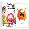 TRMPLX 32 carte delle emozioni per bambini con testi esplicativi,illustrate con cura.Strumento pedagogico e le competenze sociali per l'autoregolazione,ideale per asilo e scuola elementare.