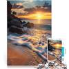 AITEXI Puzzle 1000 pezzi per adolescenti Raggi dorati sulle rive Gioco impegnativo e gioco in famiglia perché è ideale come regalo per tutta la famiglia 75x50cm