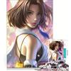 JIANGENNF Puzzle da 1000 pezzi per ragazzi ritratto di Yuna di Final Fantasy X giocattolo fai-da-te antistress intellettuale adatto come decorazione da scrivania 38x52cm