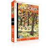 New York Puzzle Company - New Yorker Leaf Peepers - Puzzle da 1000 pezzi per adulti di Ricardo Liniers