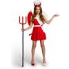 Spooktacular Creations Costume da diavolo per bambini, costume da angelo e diavolo, Heavenly Devil Deluxe, per giochi di ruolo di Halloween