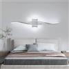DELIPOP Applique da Parete Interno, 27W 2580LM Moderna Lampada da Parete LED, Lunga Lampade a Muro in Alluminio per Camera da Letto Soggiorno Corridoio Scala, Bianco Freddo 6500K