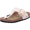 Birkenstock Adult Giza BB TEX Rough Canvas bianco