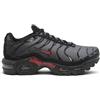 NIKE Air Max Plus TN Black Team Crimson