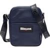 Blauer Marsupio Fort Borsa Tracolla Uomo Poliestere Blu Navy Patch Logo (Dimensioni Esterne 17x21x7 centimetri) Tracolla Regolabile