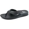 REEF Sandali da uomo, Fanning H20, nero/argento, 9