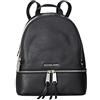 Michael Kors zaino Rhea Medium, Black, 25.4 x 11.4 x 29.8 cm