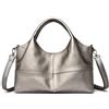 BUKESIYI Donna Borse a Tracoll Borsa a Mano Elegante Borse a Spalla 2024 PU Pelle IT77379 Argento