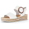 Gabor Sandali da donna con plateau, Latte 20, 43 EU