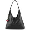 Generic Women PU Trendy Tote Borse Bota di capacità Slouchey con borse a manico a ciliegia elegante sacca for manico più