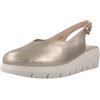 Stonefly 220761 Plume Laminated Simply Taupe Sandali per Donna in pelle zeppa media (Taglia 38)