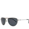 The Movie Shop Ltd Occhiali da sole Stile conforto, cornice d'Argento / Fumo blu Lenti a specchio