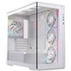 Einarex CASE MICROATX GAMING Z800RGBWH MATX RGB BK GAMING 4 X RGB FANS