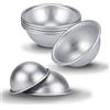 Akozon stampo per torta a mezza sfera, 8 cm, in alluminio, emisfero, 8 cm, semi-feri torta in alluminio, stampo da dessert, budino cottura Hemisphäre, padella budino h007