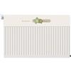 Springwillfly Telo copritermosifone in tessuto traspirante con motivo floreale decorativo, protegge dalla polvere e mantiene il calore (100 cm)