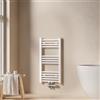 EMKE Scaldasalviette per Bagno 750x400 mm, Bianco, 244W