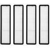 Jegehoyo 4 filtri HEPA di ricambio per Dreame D9 Max / D9 Max White / D9 / L10 PRO / D9 PRO / D10s / D10s PRO / F9 PRO Accessori per aspirapolvere robot