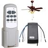 EZSDY Kit di controllo remoto per ventilatore da soffitto wireless universale con 3 velocità e 3 impostazioni di temporizzazione, lampada a sospensione con telecomando, trasmettitore e ricevitore per