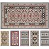 Olivo Tappeti OLIVO.shop | SPRINT KILIM 5 Tappeto cucina moderno, corsia antiscivolo geometrica, varie misure (50x180 cm, GRIGIO)