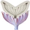 MINFEIDMS Stampo in silicone 3D a forma di coda di sirena