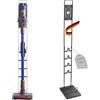 PureMounts Supporto universale per aspirapolvere compatibile con Dyson V7, V8, V10, V11, V12, V15 da pavimento, accessori, nero