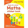 Ready for school: maths Sticker Book Ages 4-5 (Tascabile) Easy Learning
