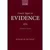 Roderick Munday Cross & Tapper on Evidence (Tascabile)