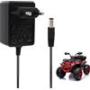 EceoThsy 12V Caricabatterie Per Auto Elettriche, 12V 1A, Compatibile Con Giocattoli Elett