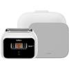 Laifen P3 Bundle Rasoio Elettrico a Lamina a 3 Lame con Accessori, Bianco | Motori Lineari 2×12.000 Tagli/min., Rasatura a Secco e a Umido, Lamina 0,055 mm, Batteria 100 min, USB-C, IPX7