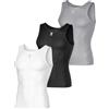 INBIKE Canotta Ciclismo Uomo Estivo Maglia Intima Senza Maniche Compressione Anti-Odore Leggero Traspirante