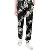 Yaxinduobao Pantaloni della tuta da chef a forma di teschio, comodi, leggeri, sportivi, con tasche, per donne e uomini