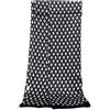 UK_Stone - Sciarpa da uomo in 100% pura seta, motivo Paisley floreale vintage, doppio strato, da gentiluomo, Nero diamante., Size: 160 * 28cm (62.4 x 10.92)
