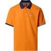 NORTH SAILS Polo Uomo in piqué di Cotone Organico con Dettagli a Contrasto